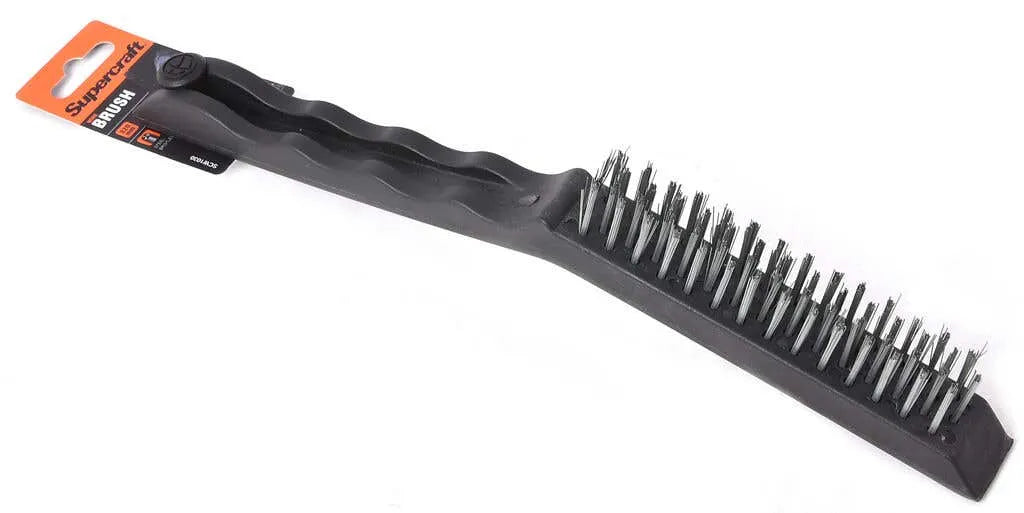 Supercraft Wire Brush with Plastic Handle 320mm