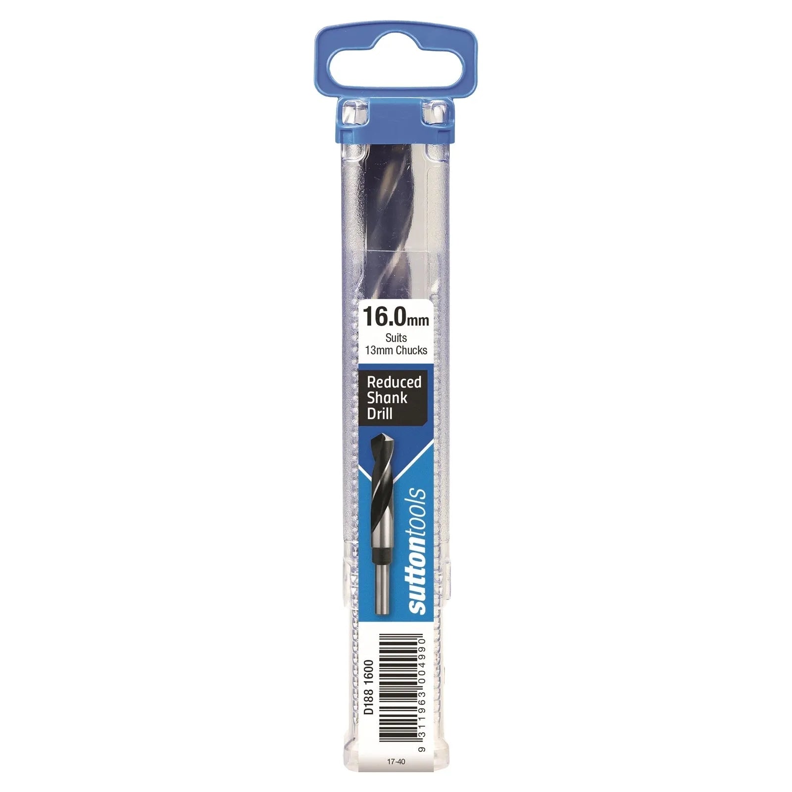 Sutton 16 x 12.5mm Reduced Shank Jobber Drill Bit