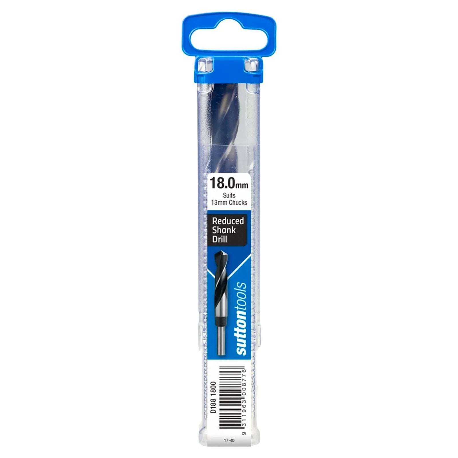 Sutton 18 x 12.5mm Reduced Shank Jobber Drill Bit