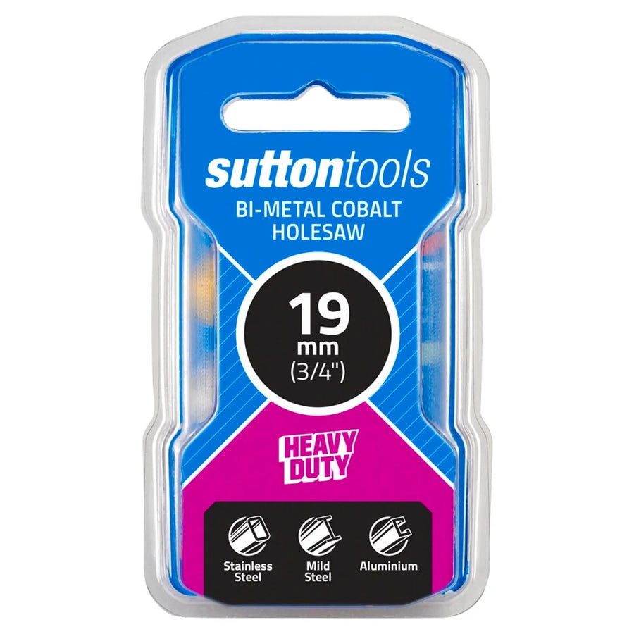 Sutton 19mm White Cobalt Bi-Metal Holesaw