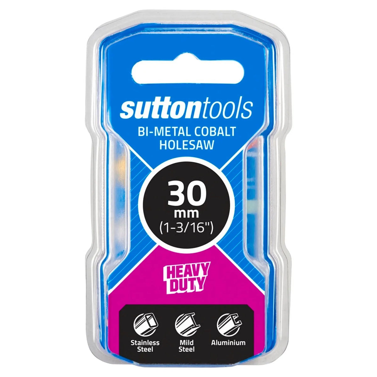 Sutton 30mm White Cobalt Bi-Metal Holesaw