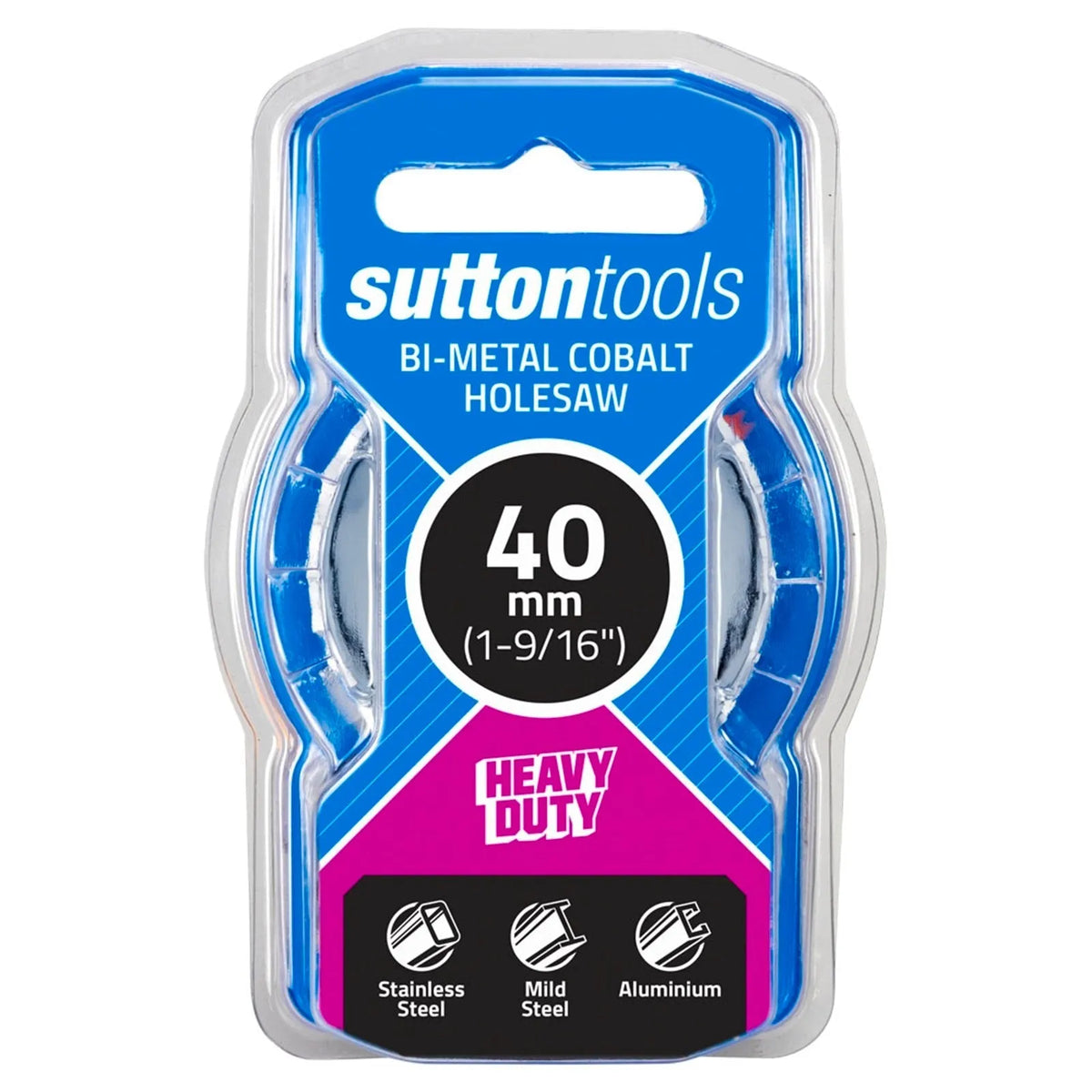 Sutton 40mm White Cobalt Bi-Metal Holesaw
