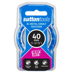 Sutton 40mm White Cobalt Bi-Metal Holesaw