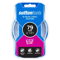 Sutton 79mm White Cobalt Bi-Metal Holesaw