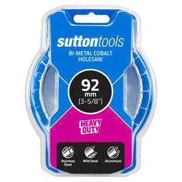 Sutton 92mm White Cobalt Bi-Metal Holesaw