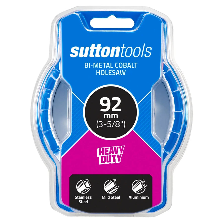 Sutton 92mm White Cobalt Bi-Metal Holesaw