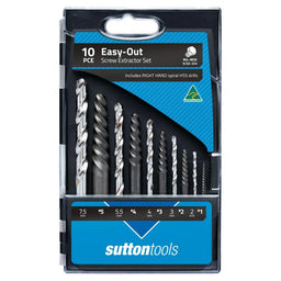 Sutton Easy Out Screw Extractor Set - 10 Piece