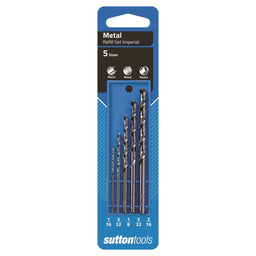 Sutton Imperial Viper Drill Bit Refill Set 1/16-3/16" - 5 Piece