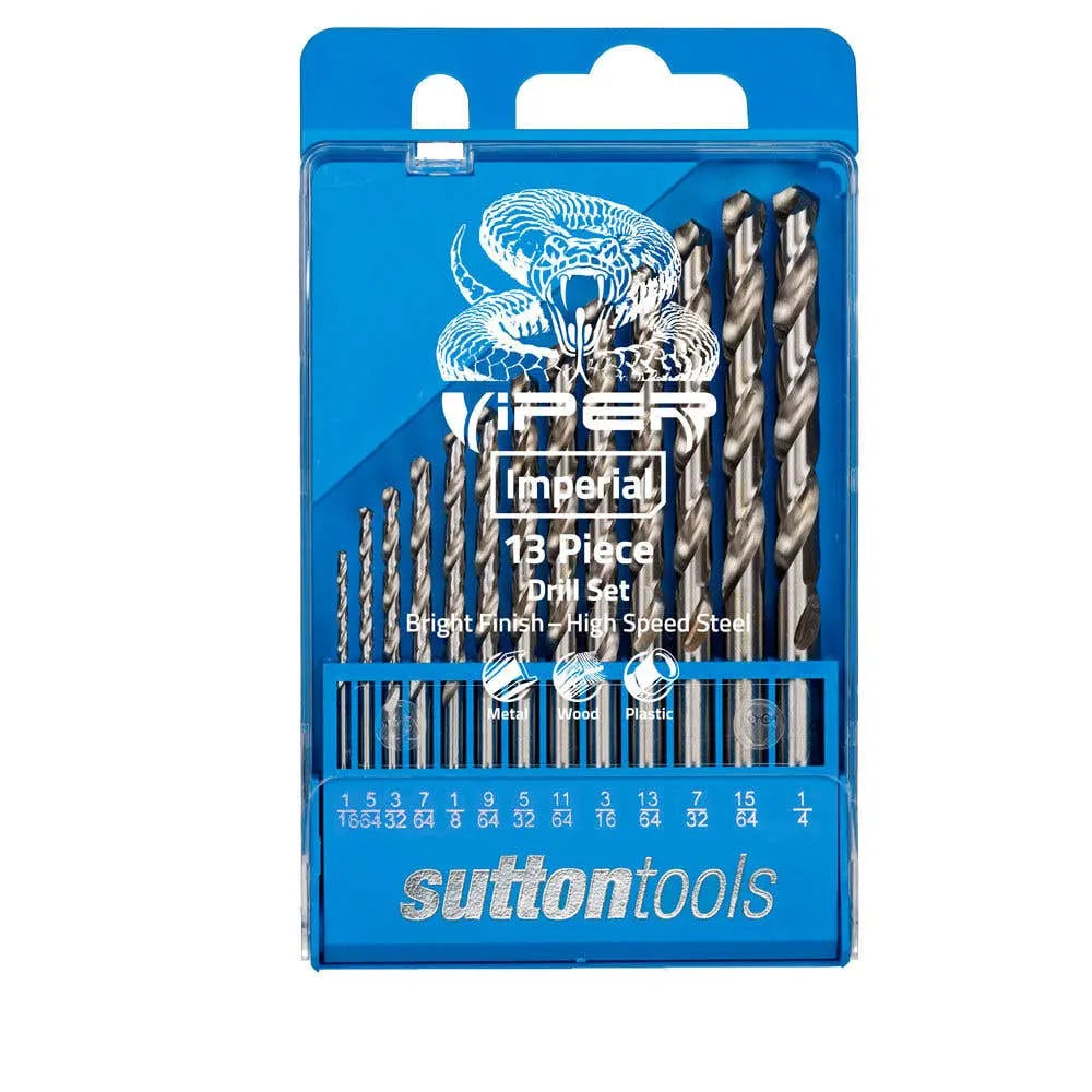 Sutton Imperial Viper Drill Bit Set - 13 Piece