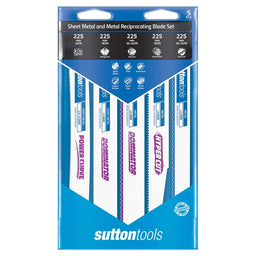 Sutton Metal Reciprocating Blade Set - 5 Piece