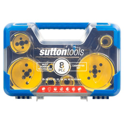 Sutton Multi-Purpose TCT Hole Saw Carpenter Set - 8 Piece