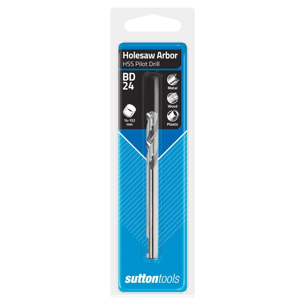 Sutton Quickfit Hole Saw Arbor Pilot Drill Bit 14 - 30mm