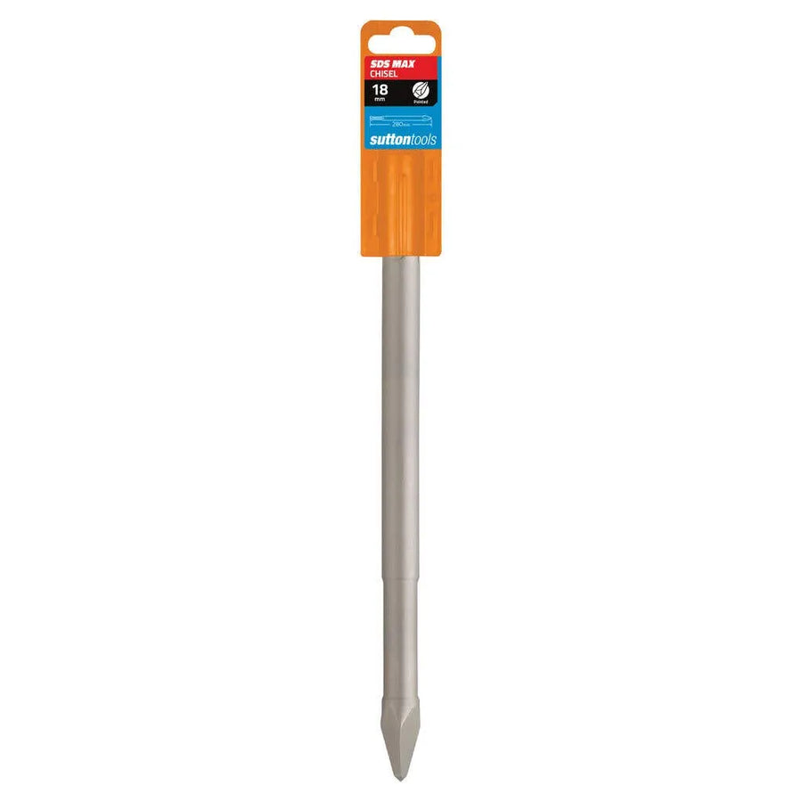 Sutton SDS Max Masonry Chisel Pointed 18 x 280mm