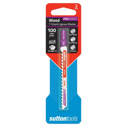 Sutton T-Shank Jigsaw Blade Precision 80mm - 2 Piece