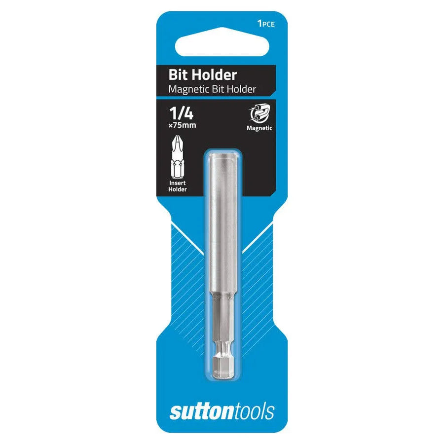 Sutton Tools Magnetic Bit Holder 1/4" x 75mm