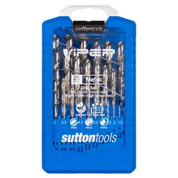 Sutton Tools Metric Viper Drill Bit Set - 25 Piece