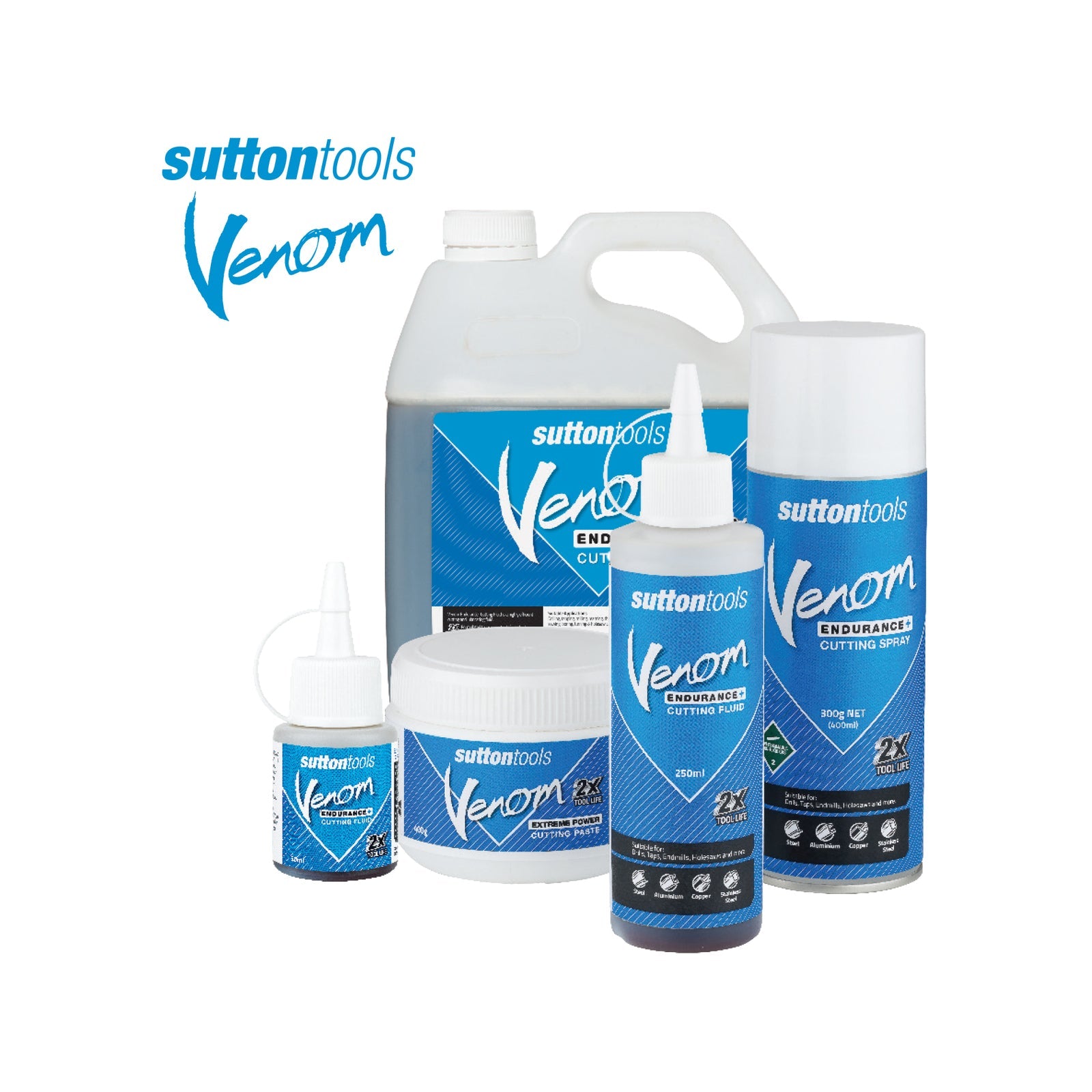 Sutton Tools Venom Aerosol Cutting & Lubricating 300g