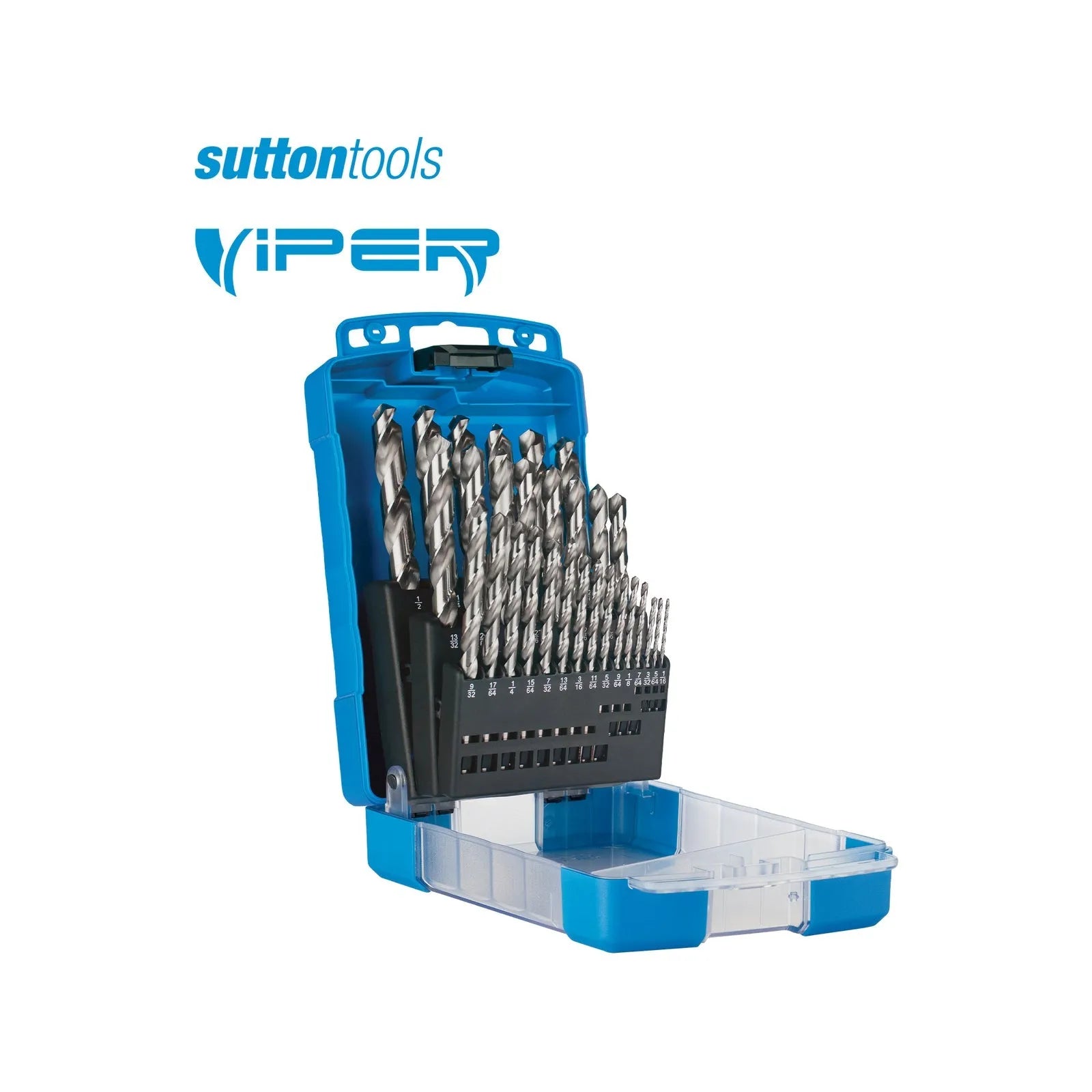 Sutton Viper Jobber Drill Bit Set Imperial - 29 Piece