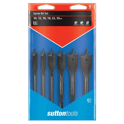 Sutton Wood Spade Bit Set - 6 Piece