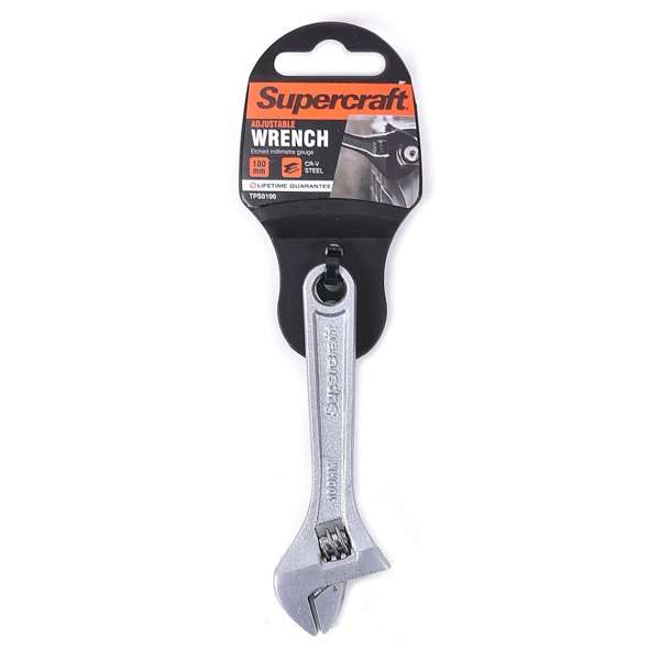 Supercraft 100mm Adjustable Wrench