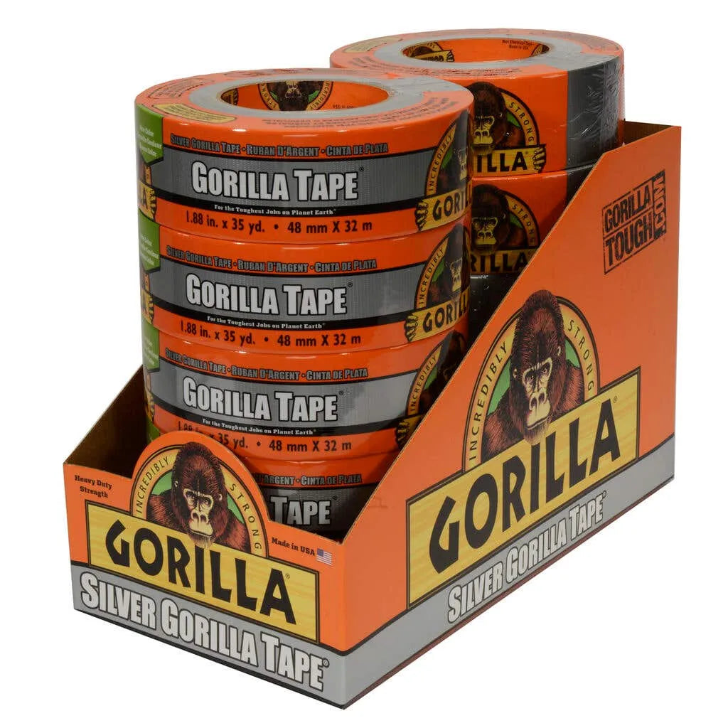 Tape 48mm x 32M Silver Gorilla