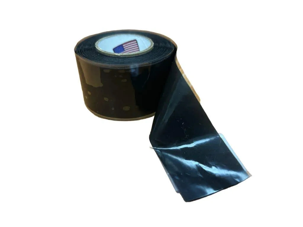 Tommy Tape Silicone Black 25mm x 3m