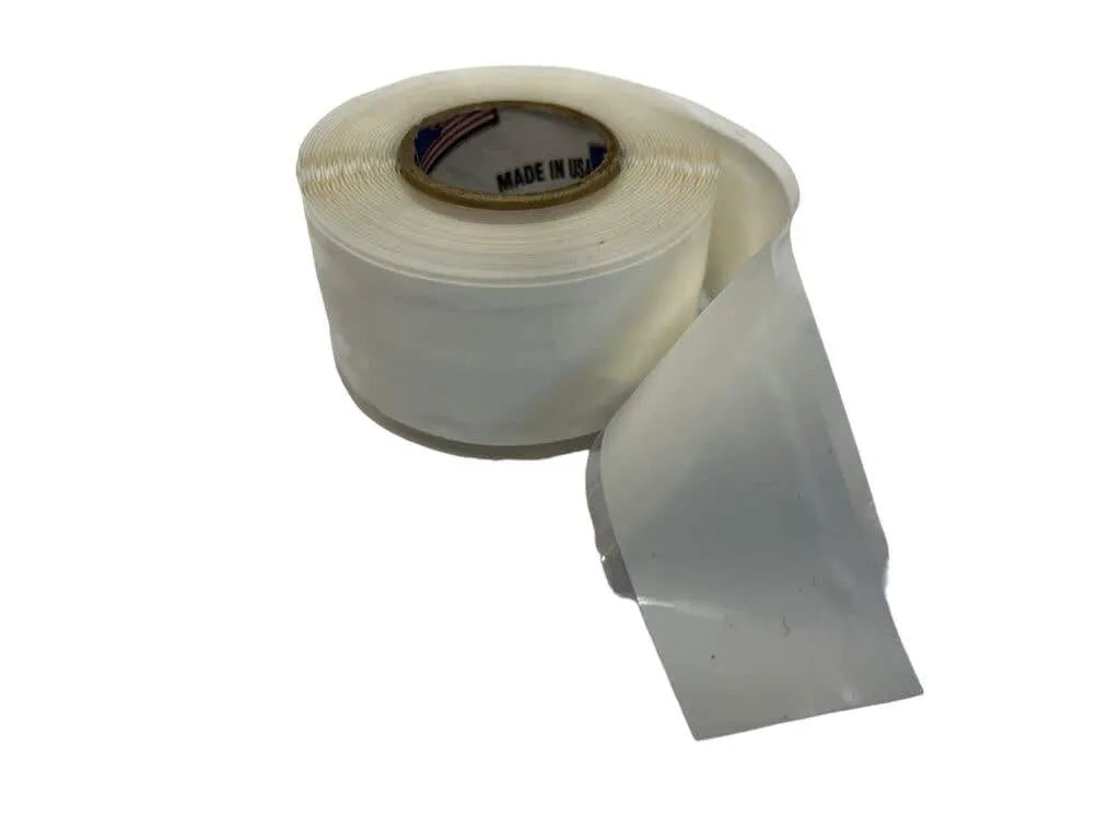 Tommy Tape Silicone White 25mm x 3m