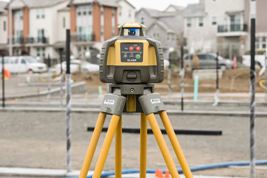 Topcon RL-H5A Rotating Laser Dry Battery Standard LS-80 XReceiver