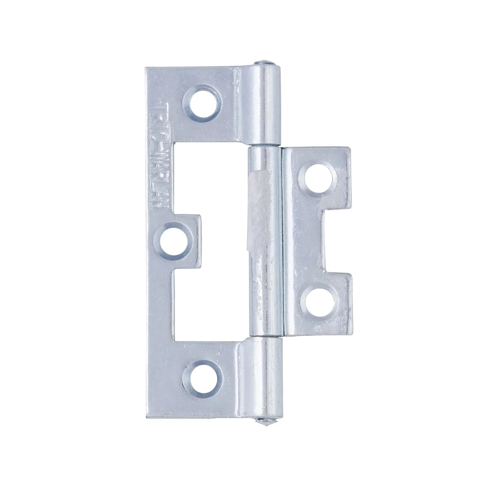 Trio 65 x 38 x 1.4mm Zinc Plated FP Quick Fit Light & Narrow Flat Hinge