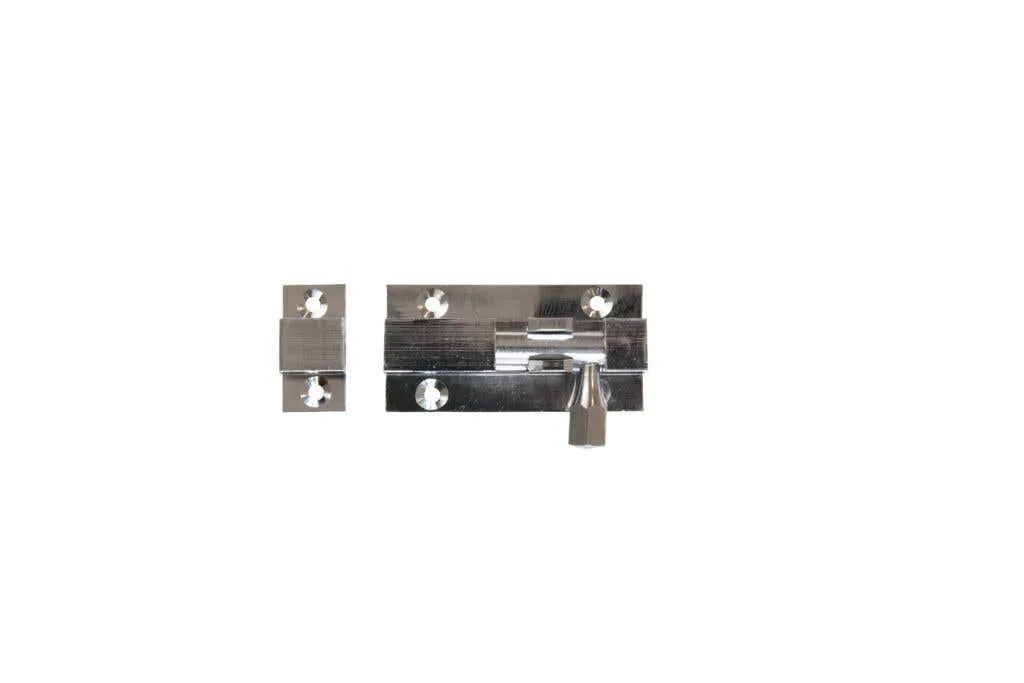 Trio Barrel Bolt Chrome Plated 25 x 50mm