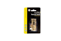 Trio Barrel Bolt Polished Brass 25 x 50mm