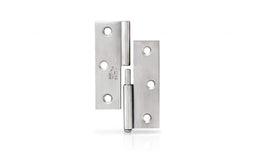 Trio Butt Hinge Light & Narrow Lift Off Left Hand Stainless Steel 85 x 60 x 1.6mm