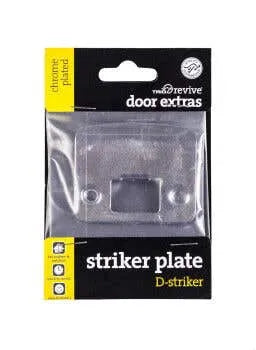 Trio D Striker Plate Chrome Plated 57 x 44mm