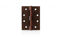 Trio Door Butt Hinge Fixed Pin Florentine Bronze 100 x 75 x 1.6mm