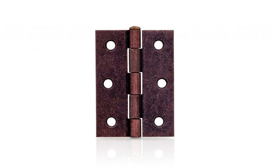 Trio Door Butt Hinge Fixed Pin Florentine Bronze 70 x 50 x 1.6mm