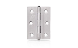 Trio Door Butt Hinge Fixed Pin Stainless Steel 70 x 50 x 1.6mm T7016FPSS20
