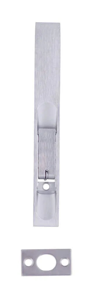 Trio Flush Bolt Satin Chrome 19 x 150mm