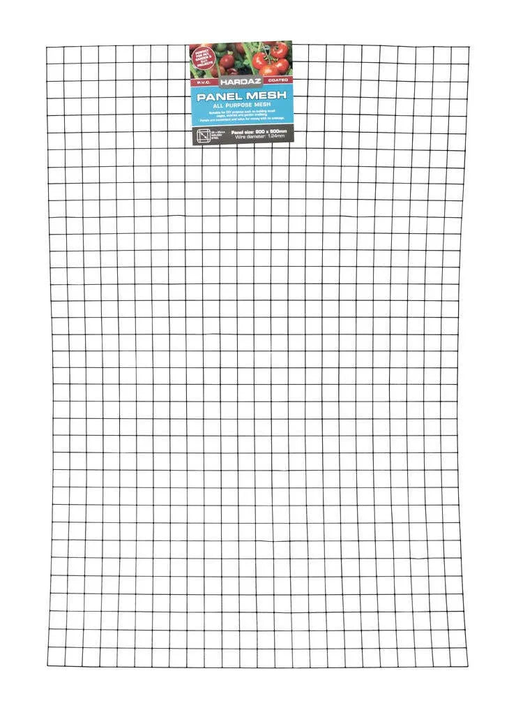Trio Hardaz Panel Mesh Black 600 x 1.24 x 900mm