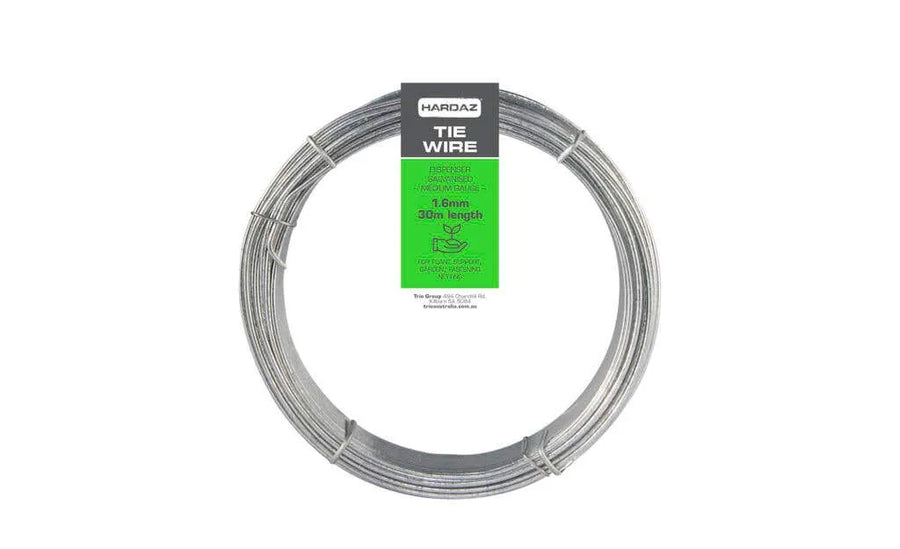 Trio Hardaz Tie Wire Dispenser Pack Galvanised 1.60mm x 30m