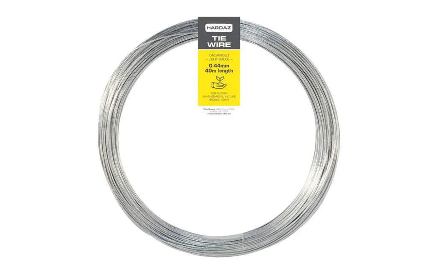 Trio Hardaz Tie Wire Galvanised 0.44mm x 40m