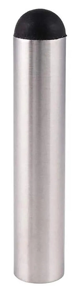 Trio Hart Doorstop Satin Chrome 100mm