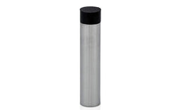 Trio Hart Doorstop with Base Satin Chrome 100mm