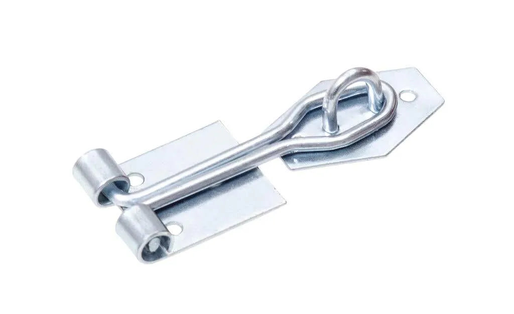 Trio Hasp & Staple Wire Zinc Plated 65mm