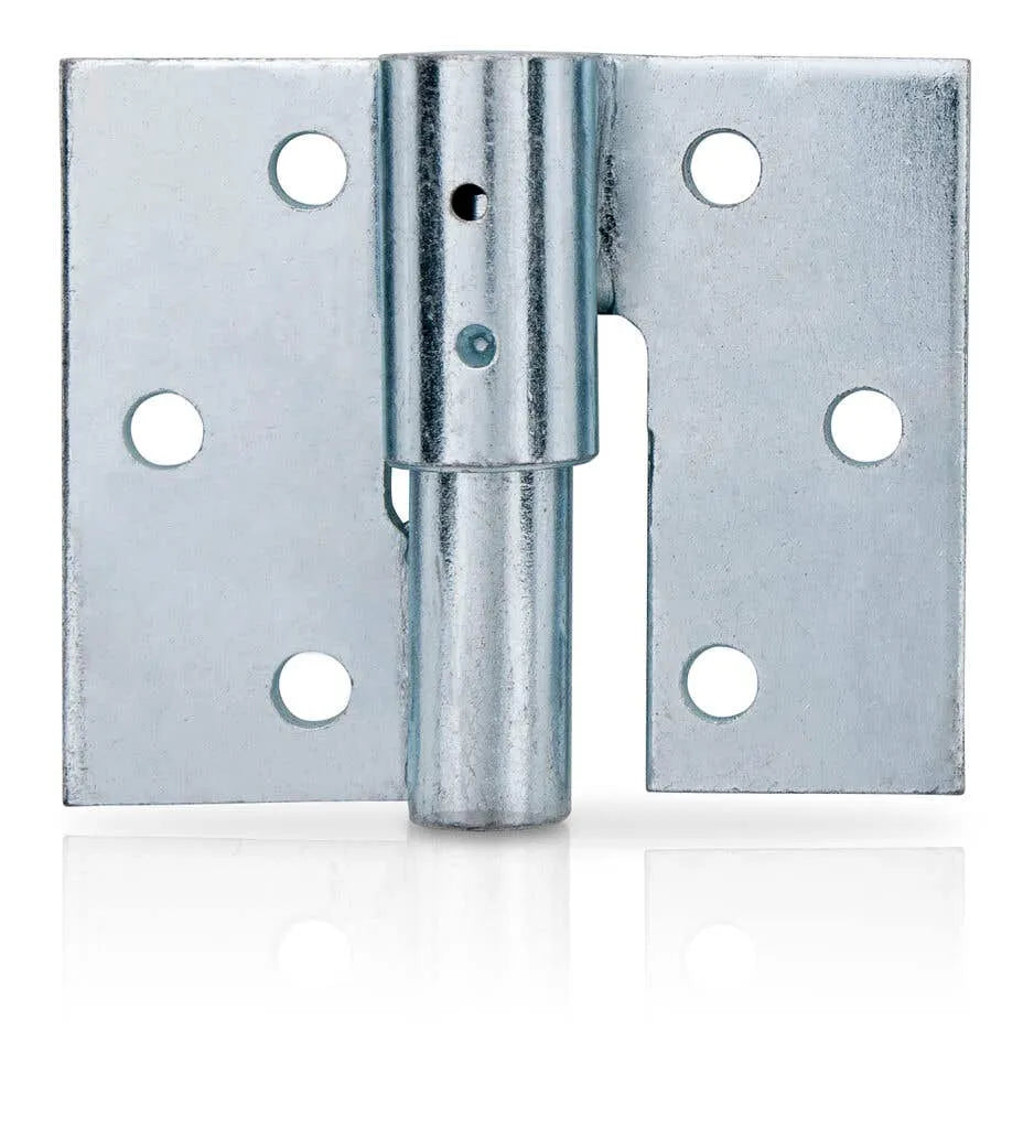 Trio Hinge Timber to Timber Right Hand Zinc Plated 88 x 101mm - 2 Pack