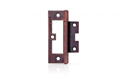 Trio Hirline Door Hinge Fixed Pin Florentine Bronze 90 x 52 x 1.8mm