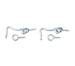 Trio Hook & Eye 38mm - 2 Pack