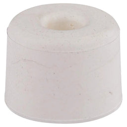 Trio Rubber Doorstop White 29mm
