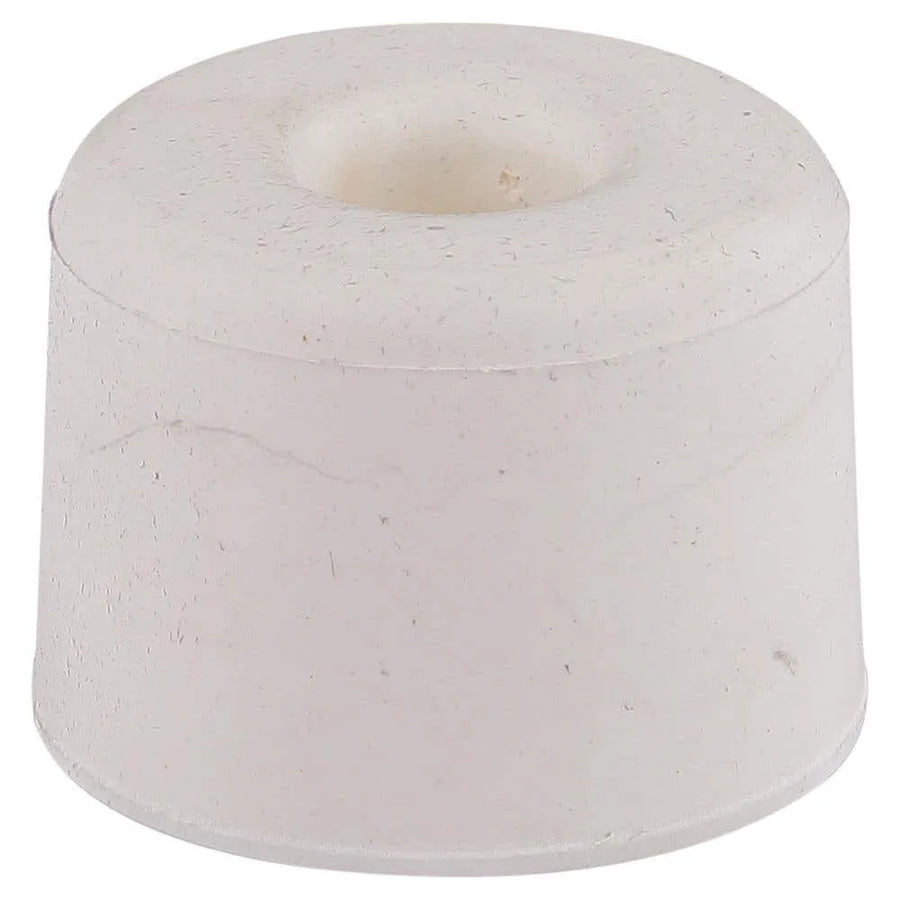 Trio Rubber Doorstop White 29mm