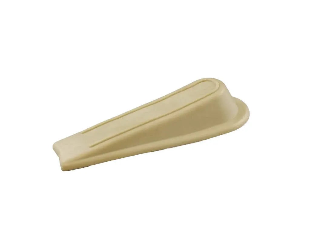 Trio Rubber Wedge Doorstop White 23mm