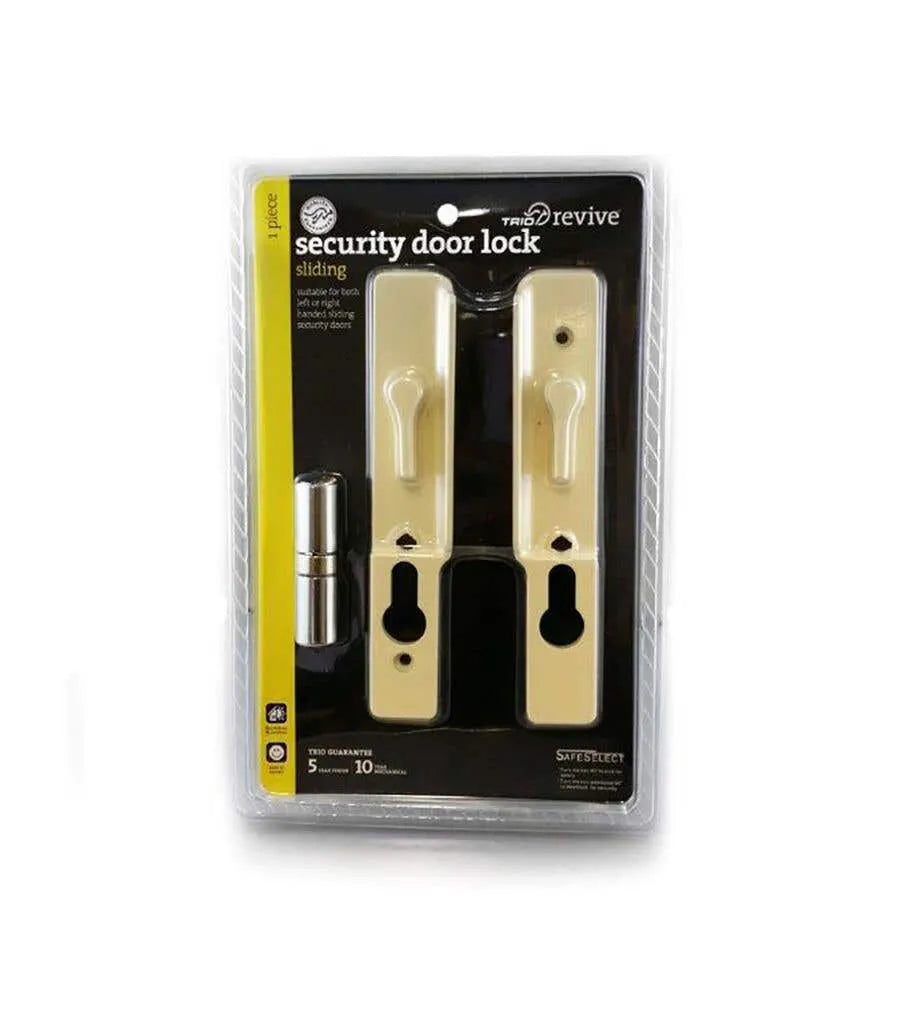 Trio Security Lock Slide Door Primrose